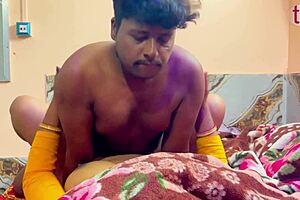 sister-in-law ends up taking my cock for a quick shaved pussy fuck by mistake