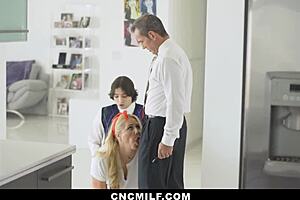 stepmom always ready for me and stepdad's big cocks?