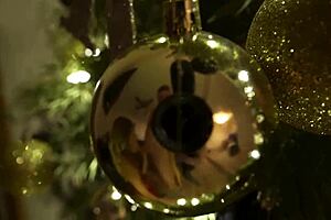 Cute Curvy Wife's Pussy Ass Dripping Cum Under Tree