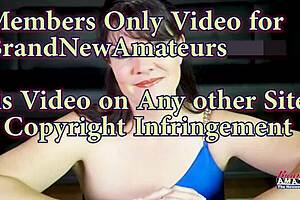 LOVELY BRUNETTE MILF MCKAYLA RIMJOB PRO SWALLOWS EVERY DROP!