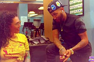 Busty latina milf bianca bailee pounded hard by trainers huge bbc!