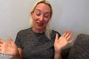 cuffed loser milf stella's footjob wish e01