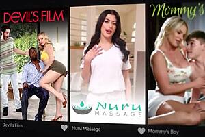 horny brunette stepmom sheena ryder secretly takes stepson's cock deep in her ass