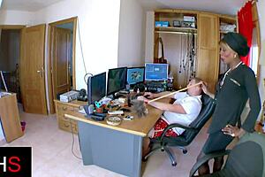 yo black milf takes hard cock deep in pussy then wrecked ass 🍑💦🔥 damn she rides wild 😈