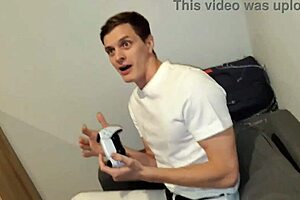 Ever seen a stupid cuck hubby watch his Asian hotwife get roughly DP'd in wild threesome?