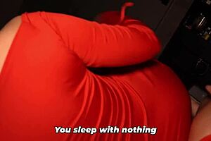 A muscular guy treats his busty stepsister right when they're alone in the bedroom