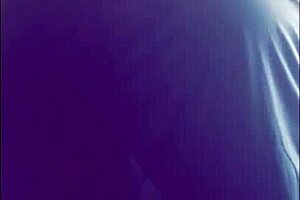 Flashing milf dives into interracial sex play