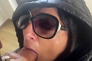 your friend's wife begs for deep fuck while hubby hides in closet