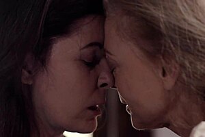 Two Nun Legends Magdalene St. Michaels and Hartley Drop Costumes for Big Tits Oral Kiss!