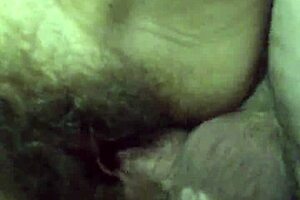 My hairy wife craves my deep cock thrusts