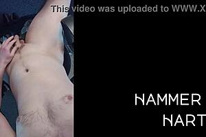 german bodybuilder milf masturbates monster cock closeup two huge cummings multiview