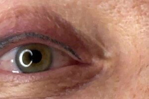 Mature Lady Eyes Covered In Huge Face Cumshot Load