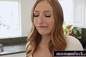 Stepson, ram that monster cock up my all-natural redhead milf ass!