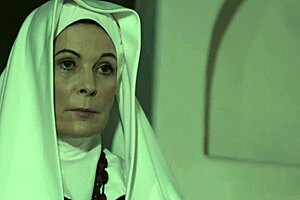 Two Nun Legends Magdalene St. Michaels and Hartley Drop Costumes for Big Tits Oral Kiss!