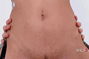 ariana starr's big tits get taped tight before her pounding session