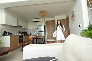 doctor's house call turns missionary doggy nurse fuck