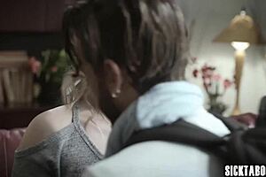 perverted guy grabs sexy babe riley reyes fucks her tight pussy hard