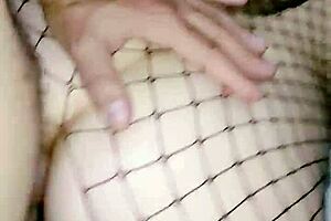 skinny wife erotic lingerie cheats missionary on big cock