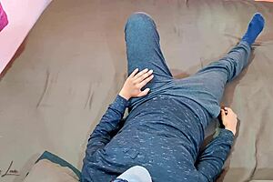 my young stepmom rides my cock with total pleasure