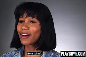 black milf jenna fox masturbates to orgasm solo