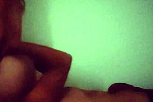 curvy latina blonde milf slurps monster cock then rides it doggystyle to squirting orgasm