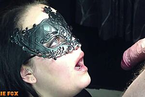 SUPER HOT MILF SWALLOWS GIGANTIC CUM LOAD AFTER EDGING!