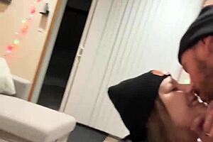 Huge Tits Milf Anal Buttplug Blowjob Christmas