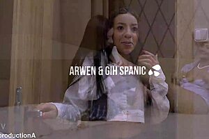 Brazilian stepmom squirts on stepdaughter face sitting foot worship toes