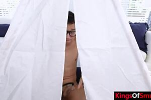 bbw stepmom grabs stepson's cock can't stop fucking