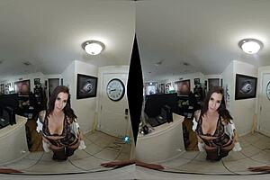 Gia DiMarco Does Anything For Friend In Milfvr Stockings