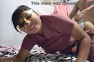 sexy latina stepdaughter flashes and talks dirty so i fuck her doggystyle nonstop