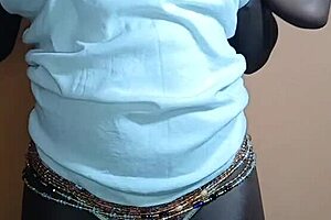 Ebony 18yo Midnight Bedroom Fuck