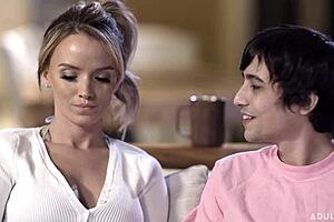 pristine edge milf stepmom stays up all night fucking stepson deepthroat cowgirl