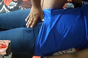 step dad pounds indian stepdaughter's pussy in hindi dirty talk creampie mess