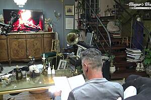 Sexy Odette Delivers Facial Behind Scenes for Client