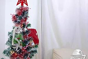 Milf satisfies my Christmas fuck desires!