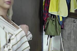 horny stepmom craves ass pounding pussy fingering and tit sucking