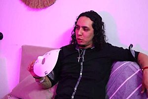 rough halloween demon trio argentine milf anal cumshot party