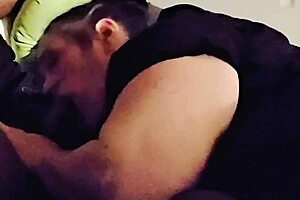 yo stepmom, your gumjobs on my big black cock hit perfect every time!