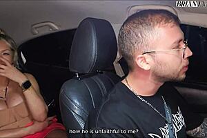 mature colombian blonde monique fuentes rides driver's cock in car 💦🔥😈