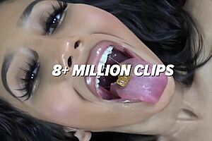 strong babe with heavy fat ass performs face sitting while humiliating and dominating guy