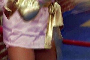 Francesca Felluci Bound And Teased To Red Pussy Climax Walk