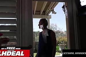 Lethal Hardcore Cheating Milf Ashley Tee Rides Stranger Cock Behind Hubby