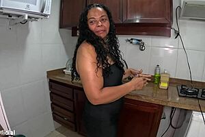 Boss rams cock deep into maid Bianca Beatriz's ass