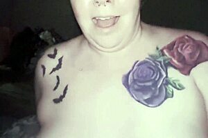 Chubby ginger housewife rides daddy's huge cock wildly