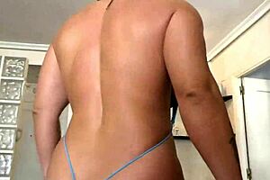 tattooed bodybuilder milf cries deepthroating monster cock to tears