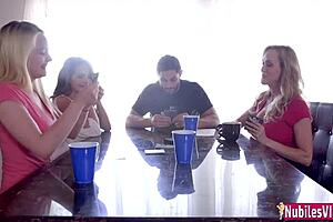 alli rae brandi love kimmy granger tease feet deepthroat in wild 4some