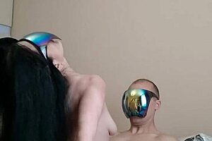 Homemade Milf Stockings Cowgirl Ride Backstage Action