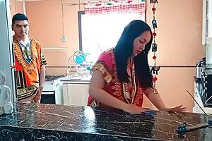 Oh mommy, your fat ass shakes as i fuck you doggystyle in kitchen