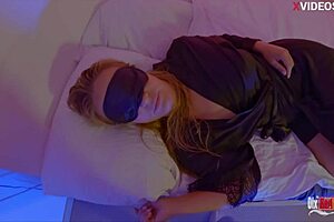 blonde stepmom craves young cock for deepthroat creampie